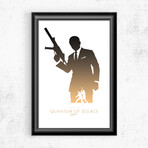 007 Daniel Craig Minimalist Series (17"H x 11"W)