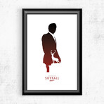 007 Daniel Craig Minimalist Series (17"H x 11"W)