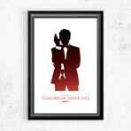 007 Pierce Brosnan Minimalist Series (17"H x 11"W)