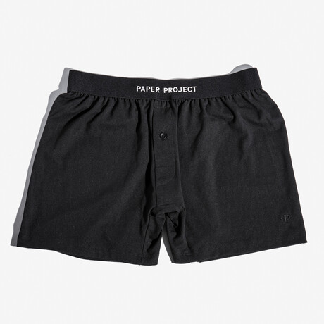 Mint Tech Boxer Shorts // Black (Small)