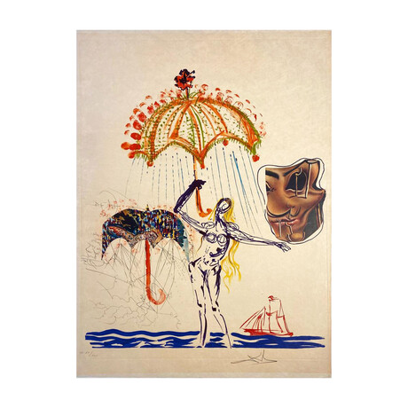 Salvador Dali // Anti-Umbrella with Atomized Liquid // 1975-76
