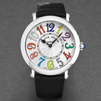 Franck Muller Ladies Round Quartz // 8038QZCOLVACSIL // New