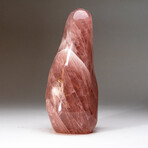 Genuine Polished Rose Quartz Freeform // V1