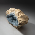 Genuine Natural Blue Celestite Crystal Cluster // V1
