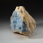Genuine Natural Blue Celestite Crystal Cluster // V2