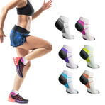 High Energy Ankle Compression Socks // 6-Pairs (Small/Medium)