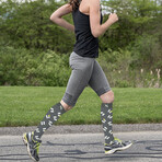 Knee-High Compression Socks for Nurses and Doctors // 3-Pairs (Small/Medium)