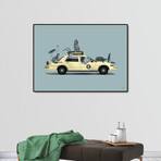 1-800-TAXI-DERMY (20"W x 16"H x 2"D)