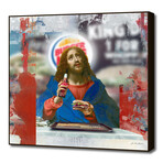 This Means My Body and This Means My Blood (16"W x 16"H x 2"D)