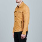 Rancher Leather Jacket // Tan (XL)