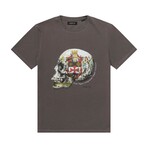 Rune Skull Shirt // Gray (XL)