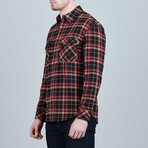 Flannel // Black + Red (S)