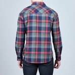 Flannel // Blue + Green + Red (L)