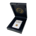 U.S. $2.50 Indian Head Gold Piece (1908-1929) // NGC Certified MS61 // Wood Presentation Box