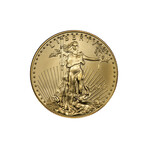 2021 1/10 oz American Gold Eagle (22 karat) // Mint State Condition // American Premier Series // Deluxe Display Box