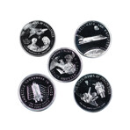 America's Greatness in Space // 4-Piece Commemorative Silver Medal Collection