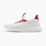 Duxs Runners // White + Red (US: 7)