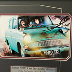 "Harry Potter" // Signed Weasley's Ford Anglia License Plate // Rupert Grint // Framed Collage