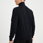 Whitney Track Top // Navy Blue (M)