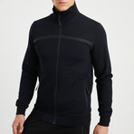 Whitney Track Top // Navy Blue (XS)