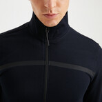 Whitney Track Top // Navy Blue (XS)