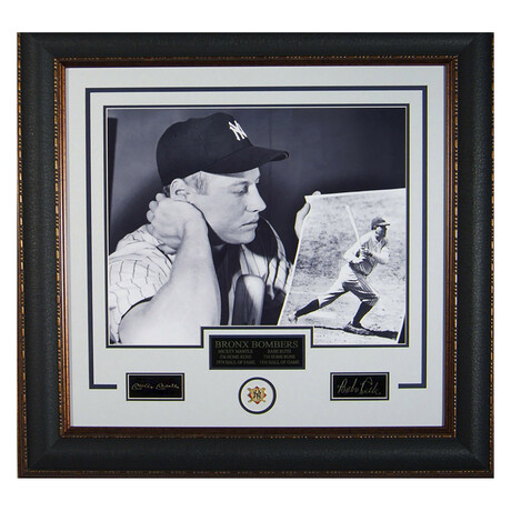 Mickey Mantle // Collectible Display // Facsimile Signature