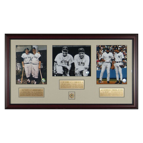 Yankee 3 Generations // Collectible Display