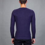 Honey Sweater // Purple (Small)