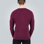 Honey Sweater // Claret Red (Small)
