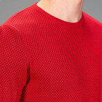 Honey Sweater // Red (Small)