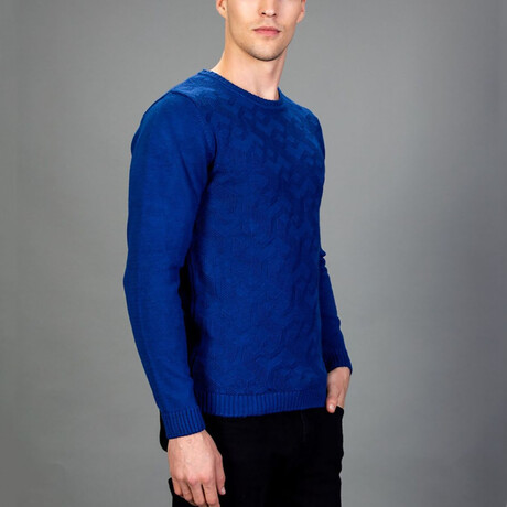 Rubenis Sweater // Blue (Small)