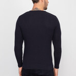 Bright Sweater // Navy Blue (Small)