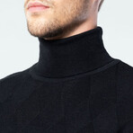 Renna Turtleneck Sweater // Black (X-Small)