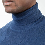 Renna Turtleneck Sweater // Blue (X-Small)