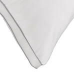 100% Cotton Mesh Gusseted Gel Fiber SOFT Pillow (Standard)