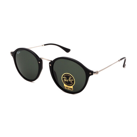 Unisex Round RB2447-901 Sunglasses // Black
