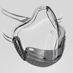 Leaf UV Mask + Filters // Gray (Standard // 1 Month Filter Supply)