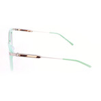 Women's CKNYC1871S Sunglasses // Milky Light Green