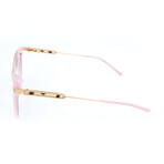 Women's CKNYC1871S Sunglasses // Milky Light Pink