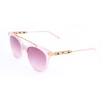 Women's CKNYC1871S Sunglasses // Milky Light Pink