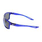 Men's EV1061 Sunglasses // Royal Blue + White + Dark Gray