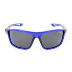 Men's EV1061 Sunglasses // Royal Blue + White + Dark Gray
