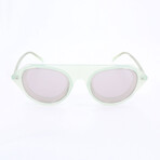 Men's CKNYC1854SR Sunglasses // Milky Light Green