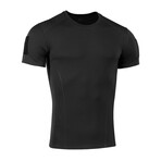 Poly Solid T-shirt // Black (M)