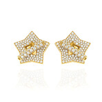 Pasquale Bruni // Make Love 18k Yellow Gold + Diamond Earrings // Store Display