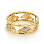 Roberto Coin Cheval 18k Yellow Gold + Diamond Bracelet // Store Display