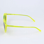 Unisex CKNYC1855SR Sunglasses // Crystal Neon Yellow