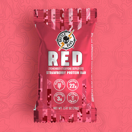 Red Strawberry & Cream // Pack of 12