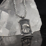 Eagle Necklace // Silver