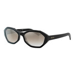 Women's PR20VS-1AB5O056 Sunglasses // Black + Gradient Gray